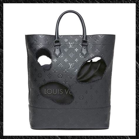 comme des garcons louis vuitton|This Louis Vuitton Bag With Giant Holes By Rei Kawakubo of .